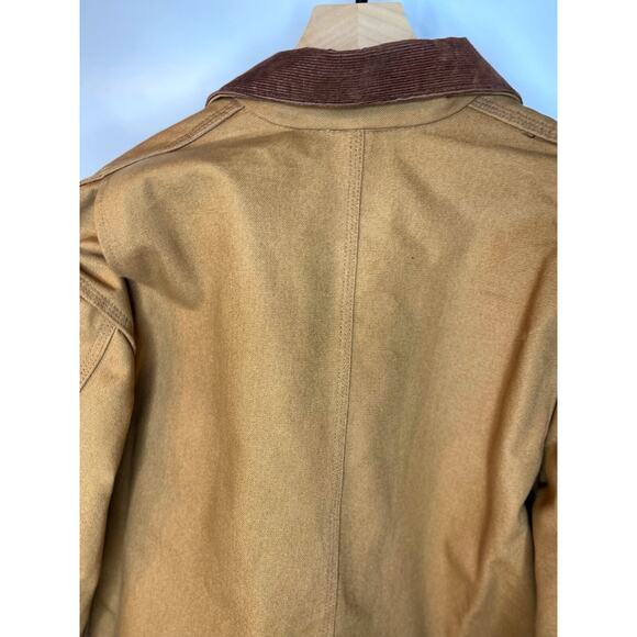Vintage Carhartt Jacket Brown Duck Blanket Lined Chore Coat Men’s Sz. 46 - Picture 10 of 17